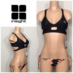 INSIGHT bondage and Tangerine Rose bikini set. NWT